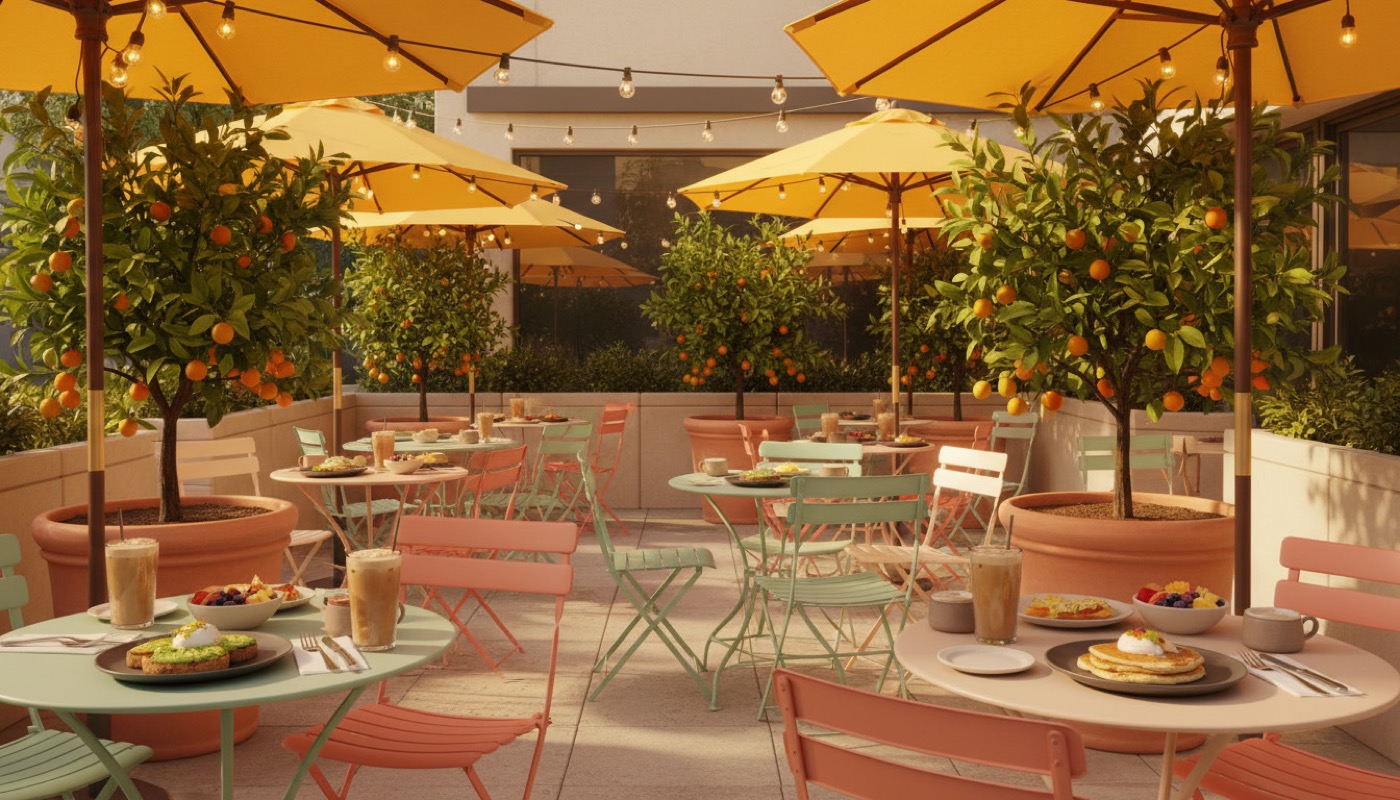 Sunny Side Cafe website example